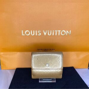 Louis Vuitton LV Monogram Vernis French Bifold “Sarah” Wallet. Authentic. c 2000